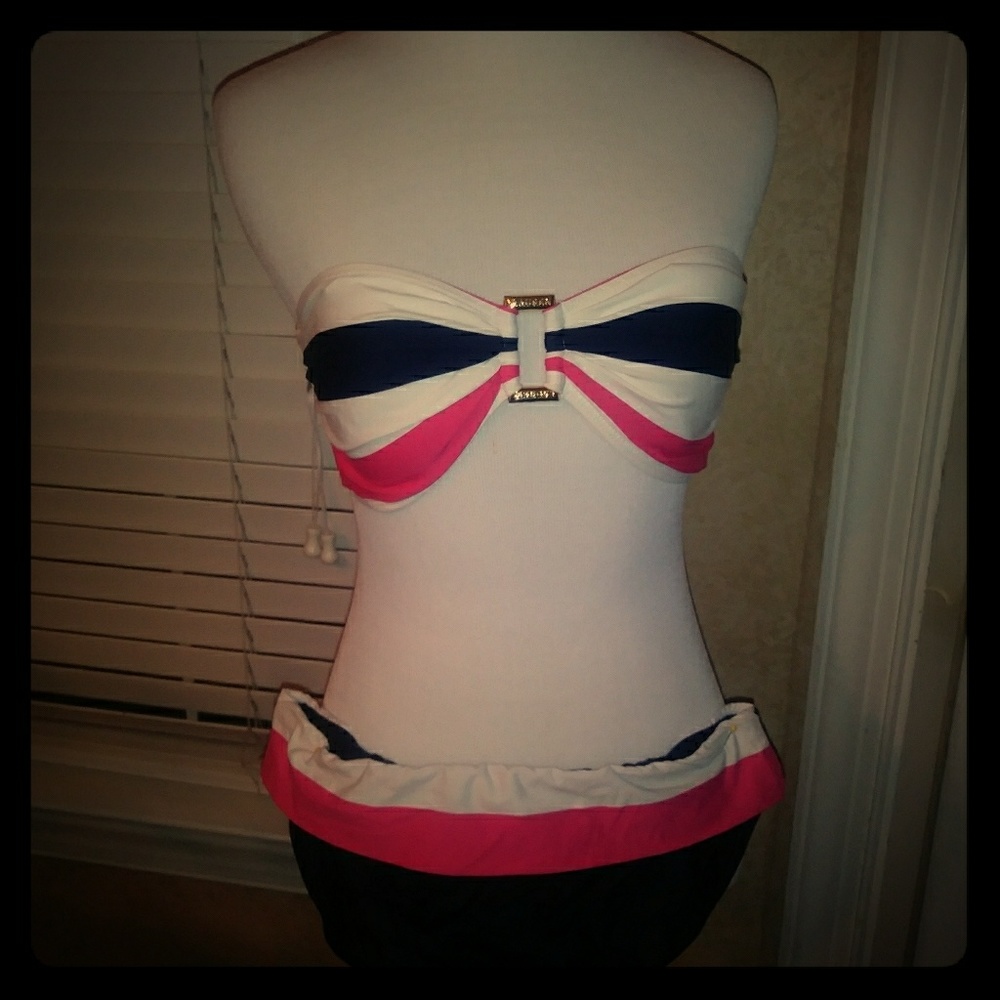 Lauren Ralph Lauren Striped Bikini